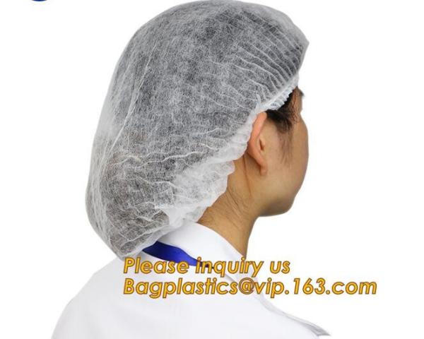 Buy cheap Non Woven Clean Room Products medical Disposable Surgical Bouffant Cap 21" 24",Dustproof For Restaurant Medical Surgical from wholesalers