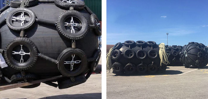 Efficient Shock Absorption Pneumatic Rubber Fender High Elasticity Properties Easy To Clean
