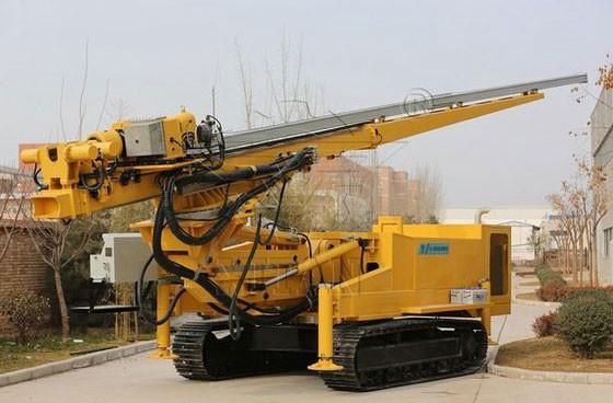 Buy cheap Diesel Engine High-pressure Construction Drill Rig for jet grouting anchor cable in Tajikistan from wholesalers