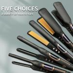 PTC Heating Hair Curler Flat Iron Ceramic Tools Hair Straightener