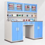 Cold Rolled Steel Medicine Display Cabinet H1800*W1800*D600mm Electrostatic