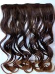 Silky Korea Clip In Synthetic Hair Extensions Heat Resistant Natural Looking