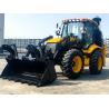 Buy cheap Q235A Shanmon 388 4.8L Yuchai Power Backhoe Four Wheel Loader 7000 Times Transmission Hadraulic Steering from wholesalers
