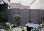 Outdoor Private House WPC Outdoor Fence Garden Composite Fence Panels