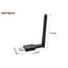 Buy cheap 150Mbps Wireless Bluetooth 5.0 USB Dongle With 2dBi Antenna from wholesalers