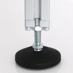 Buy cheap Skid Resistance T Slot Accessories Metal Leveling Feet DIN GB Standard from wholesalers