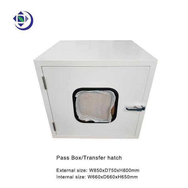 Buy cheap Powder Coated Steel Cleanroom Pass Box Transfer Hatch In Size W650xD650xH660mm from wholesalers