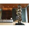 Buy cheap Hotel Decoration Stainless Steel Sculpture Large Ornaments Abstract Style from wholesalers