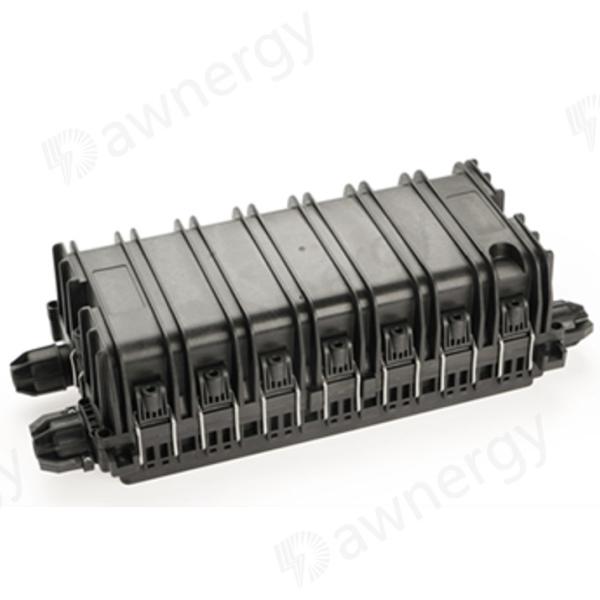 Buy cheap IP68 Rated Mechanical Seal PP+GF With 144 Fiber Capacity Domed Fiber Optic Splice Enclosure from wholesalers