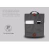 Buy cheap Hidden Shoulder Strap Laptop Sleeve Bags Notebook Laptop Sleeve Case Foldable 40X29.5X6.5cm from wholesalers