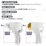 ODM 808nm Diode Laser Hair Removal Machine Permanent Beauty Equipment 3500W