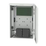 Gray 96 Cores Outdoor FTTH SC Fiber Optic Terminal Box Network Fiber Distributio