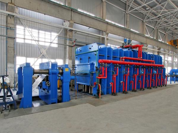 Buy cheap 3-Ply Rubber Conveyor Belt Machine Equipment Production Line Press from wholesalers