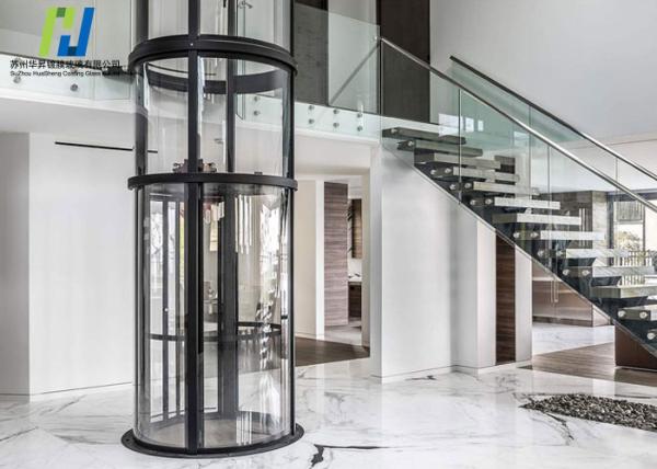 Buy cheap Interlayer Balcony Tempered Elevator Glass from wholesalers