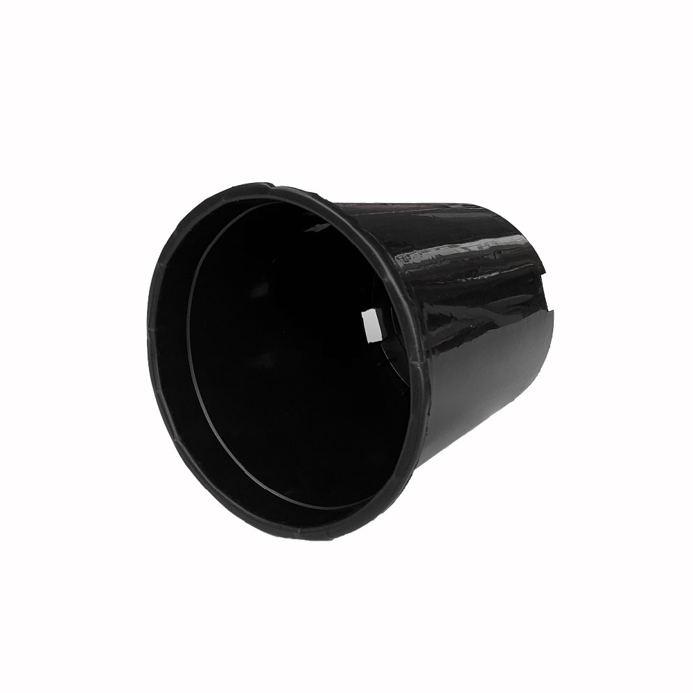 Durable Hard plastic 3 gallon pot black flower plant pots big nursery pots of PP/HDPE