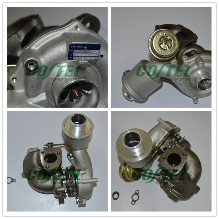 2000-09 Audi, Seat, Skoda, Volkswagen with AUQ, ARZ Engine K03 Turbo 53039880052 53039700052 53039700094