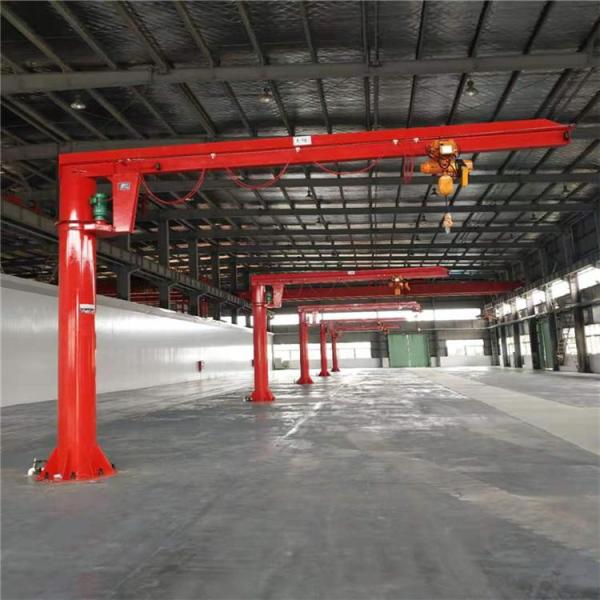 Buy cheap Electric Hoist Fixed 5 Ton Column Slewing Swing Jib Crane from wholesalers