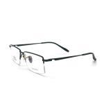 TD038 Semi-rimless Titanium Frame for Men - Perfect Balance of Style and