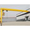 Buy cheap Industrial Semi Gantry Crane Single Girder Rail Mounted For Workshop Plant from wholesalers