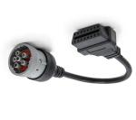 Heavy Duty Tractor Wiring Harness 6 Pin OBD Cable Adapter Car Diagnostic Cable