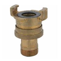 Buy cheap Male thread Geka Hose Couplings Quick Connection With Adjusting Ring product
