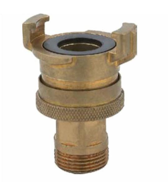 Buy cheap Male thread Geka Hose Couplings Quick Connection With Adjusting Ring from wholesalers
