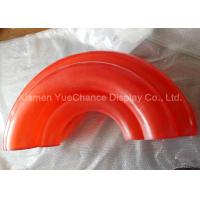 Buy cheap OEM / ODM Transparent Decoration Red Color Crystal Resin Rainbow Sculpture product