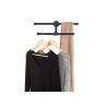 Buy cheap Home Decoration Industrial Pipe Coat Rack Malleable Cast Iron Normal Black / Epoxy Coating from wholesalers