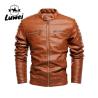 Buy cheap Winter Jaket Wholesale Retro Windbreaker Utility Black Blank Crop Parka Stand Collar Pu Leather Motorcycles Jaket from wholesalers