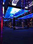 Full Color Indoor Led Window Screen , Video Advertising Screen Al Die Casting