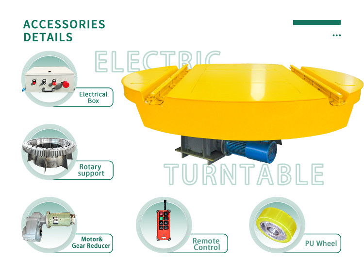 inter-bay 30t Electric Turntable Mover