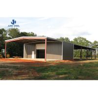 Buy cheap Prefab Steel Structure Cow Farm Shed Dairy Horse Barn Shed with Solid H-shape product