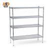 Buy cheap 500kgs 1600MM Adjustable Storage Wire Shelves Chrome Coating 12 Inch Deep Wire Shelving from wholesalers