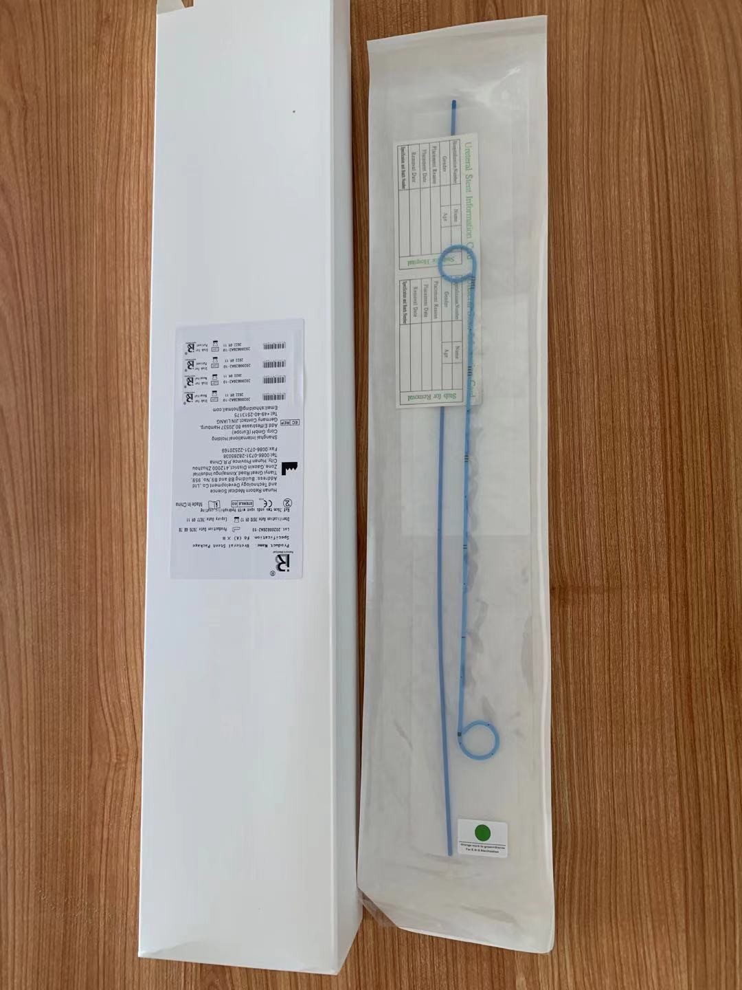 ISO CE Certificate Ureteral Pigtail Stent Catheter Double J Stent