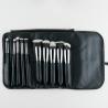 Buy cheap Wholesale Makeup Brushes Synthetic Hair Black Wood Handle Personalized Vegan Brush Kits from wholesalers