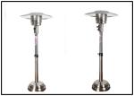 High Efficiency Fire Sense Ss Deluxe Patio Heater , Natural Gas Heat Lamp Floor