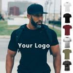 Men Tshirt Custom Printing Sublimation Gym Sport Oversized Tee Blank T Shirt