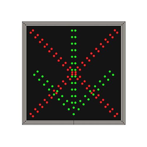 Buy cheap Custom Full Color Led Traffic Control Signs For One Lane Road Sign 700*600mm from wholesalers