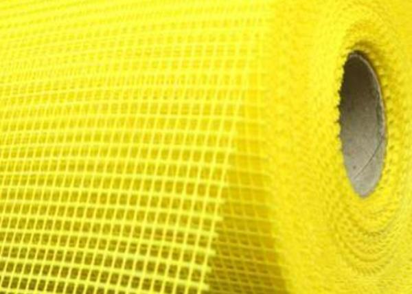 Buy cheap Yellow Corrosion Resistance 1m Fiberglass Wire Mesh Buliding Material from wholesalers