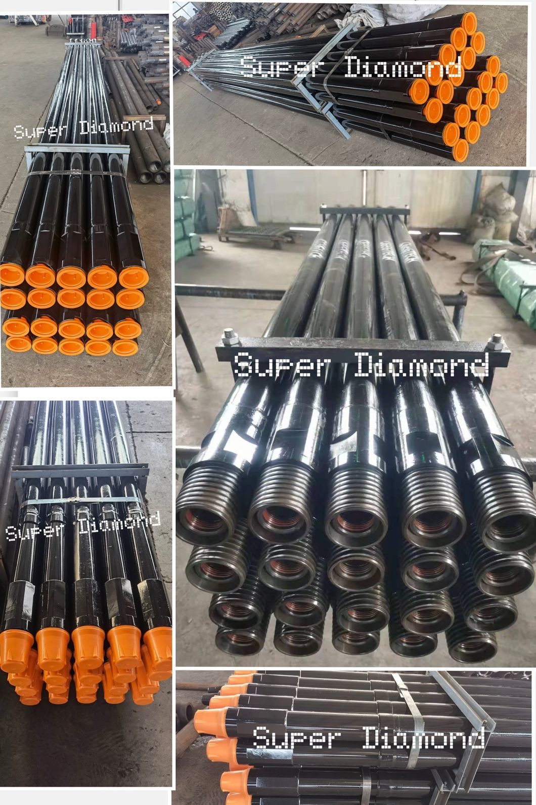 L=7620mm D=102mm DTH Drill Pipe