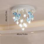 Nnicorn Shape Led Cute Bedroom Lights For Girls Baby Room Light For Kids Room