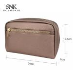 Factory Wholesale Waterproof PU Makeup Organizer Bag Compartments