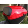 Buy cheap Red Plastic Body Gas Motor Scooter , Gas Powered Mopeds For Adults 80km/h Max Speed from wholesalers
