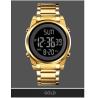 Buy cheap 220mm Silvertone 3BAR Stainless Steel Digital Watch Waterproof Digital from wholesalers