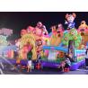 Buy cheap Giant 12 X 10m PVC Tarpaulin 0.55mm Inflatable Amusement Park Plato PVC tarpaulin 0.55mm from wholesalers