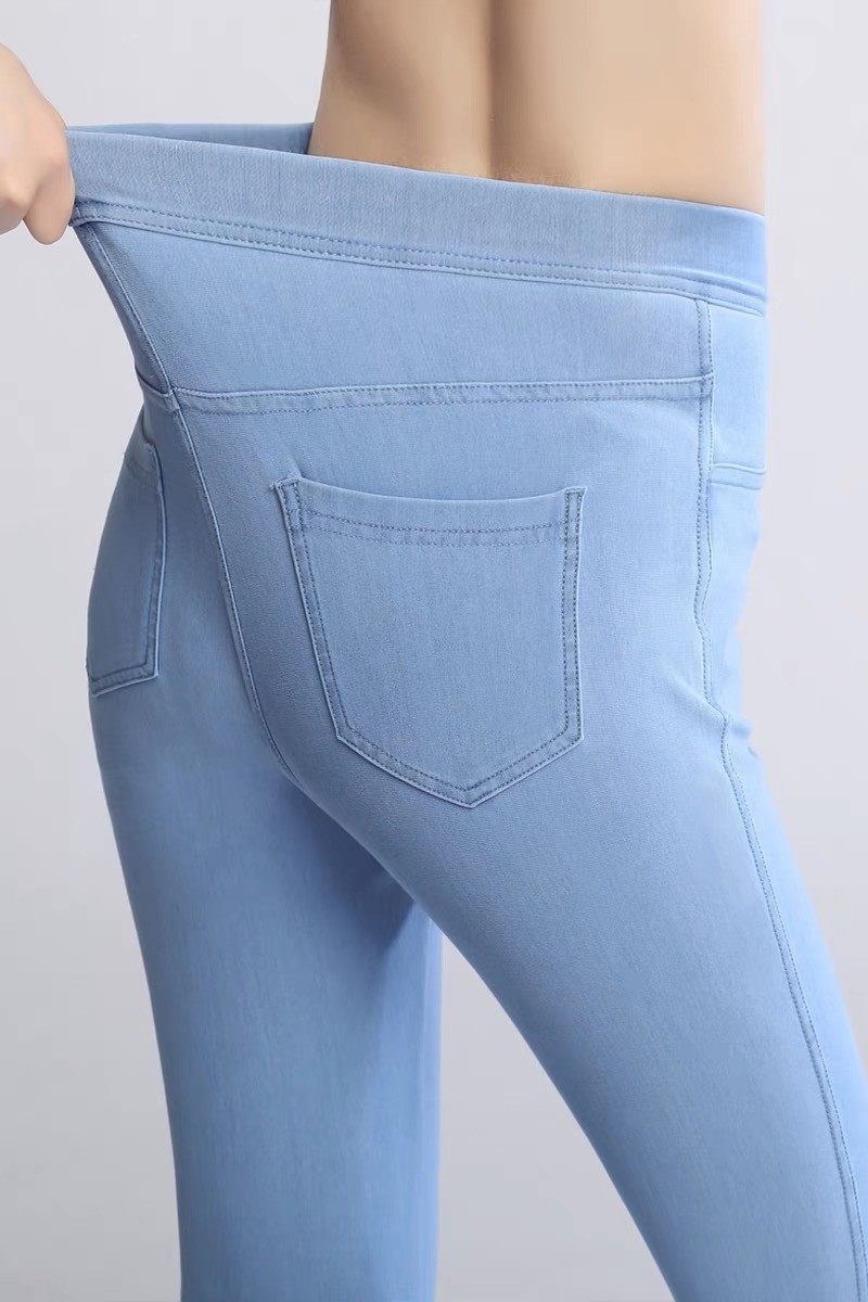 62 Inch Knitted Denim Fabric Chambray Shirt Fabric For Leggings