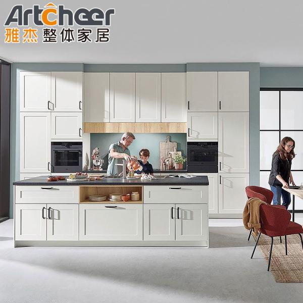 Home Furniture Modular Kitchen Wall Cabinet with Mail Packing N and Wood