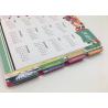 Buy cheap Custom Pink Spiral Daily Planner Notepad / Colorful Printing Agenda Notepad from wholesalers