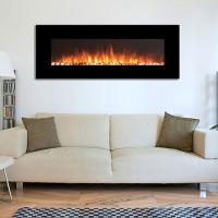 Buy cheap 60'' Easy Installation Wall Mount Electric Fireplace 5-Level LED Lighting product