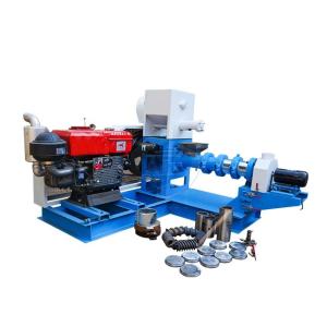 Wholesale 90kw Shrimp Feed Machine , Floating Pellet Machine 1000-1200 Kg/H Capacity from china suppliers